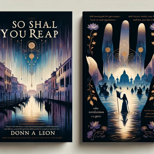 Alternative book cover of So Shall You Reap by Donna Leon