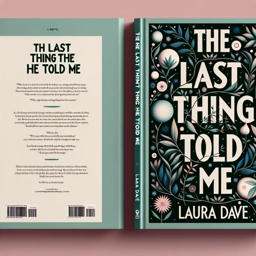 Alternative book cover of The Last Thing He Told Me