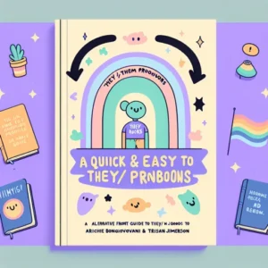 Featured image for Resumen de "Guía rápida y fácil sobre los pronombres they/them" por Archie Bongiovanni y Tristan Jimerson