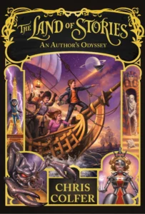Featured image for Resumen de "La tierra de las historias #5: Una odisea del autor" por Chris Colfer