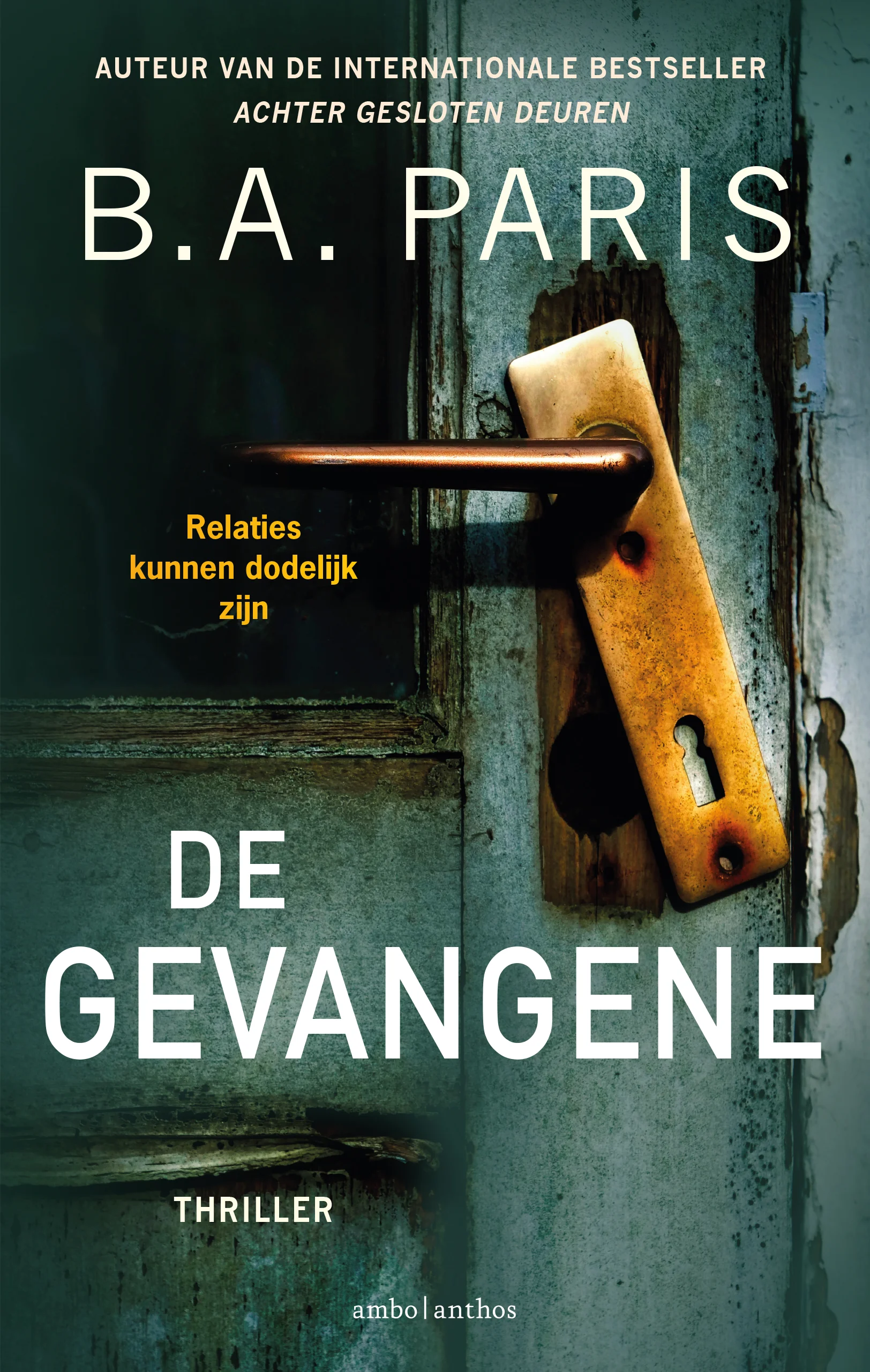 Featured image for Resumen de "La prisionera" por B.A. Paris