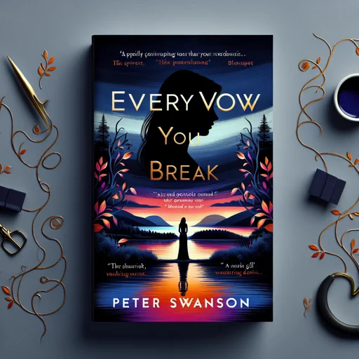 Alternative book cover of Every Vow You Break by Peter Swanson
