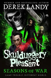 Featured image for Resumen de "Skulduggery Pleasant: Temporada de guerra" por Derek Landy