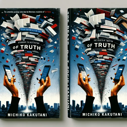 Alternative book cover of The Death of Truth by Michiko Kakutani