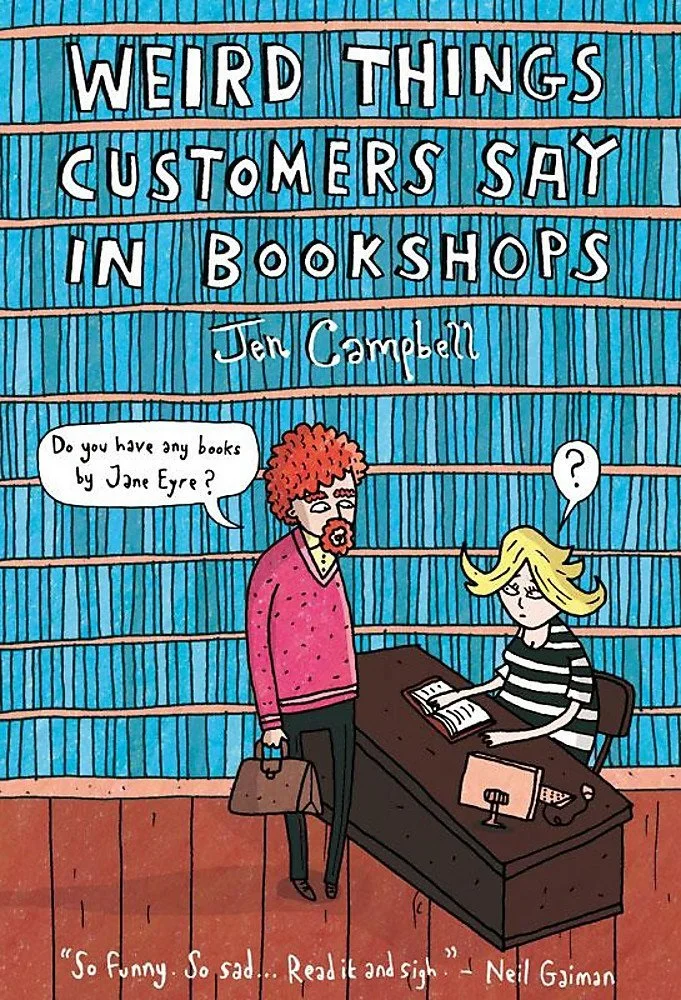 Featured image for Resumen de 'Cosas raras que dicen los clientes en las librerías' por Jen Campbell