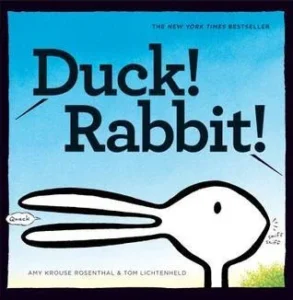Featured image for Resumen de '¡Pato! ¡Conejo!' por Amy Krouse Rosenthal
