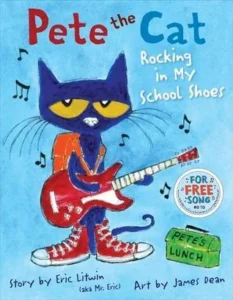 Featured image for Resumen de 'Pete el gato: Rockeando en mis zapatos escolares' por Eric Litwin