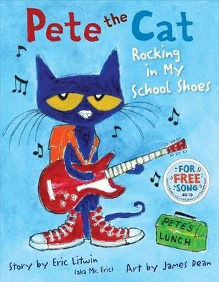 Featured image for Resumen de 'Pete el gato: Rockeando en mis zapatos escolares' por Eric Litwin