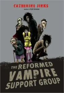 Featured image for Resumen de "El grupo de apoyo de vampiros reformados" por Catherine Jinks