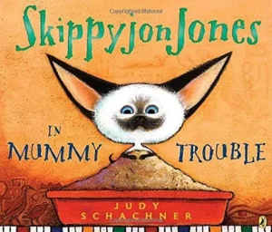 Featured image for Resumen de "Skippyjon Jones en problemas de momia" por Judy Schachner